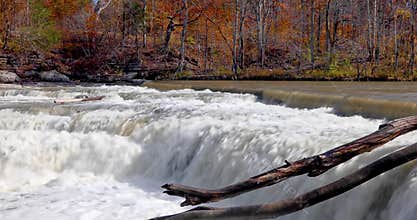 Mill Creek Waterfall and Autumn Foliage Loop