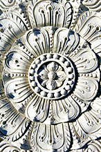 Indian inspired plaster design