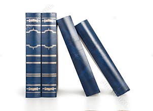 Row of books