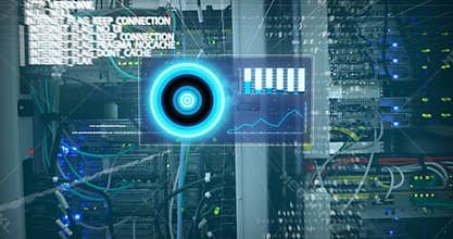 Animation of scope scanning and data processing over computer server