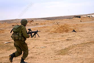 Soldiers attack