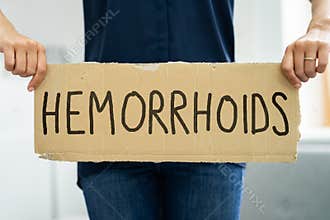 Adult Hemorrhoid Pain And Hygiene