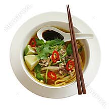 Penang assam laksa, malaysian food