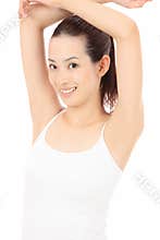 Young asian woman
