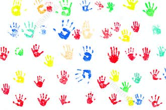 Hand prints diversity