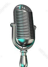 Old microphone