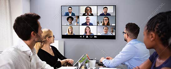 Business Video Conference Online Meeting