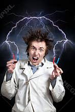 Crazy scientist