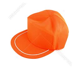 Orange Cap isolated