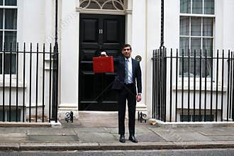 budget 2021 in London.