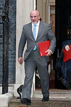 Cabinet meeting in London.