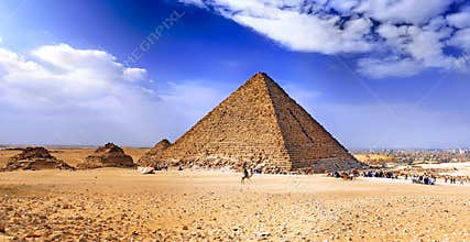 Great Pyramid of Giza. Egypt