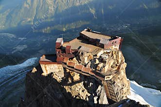 Aiguille du Midi cable car station