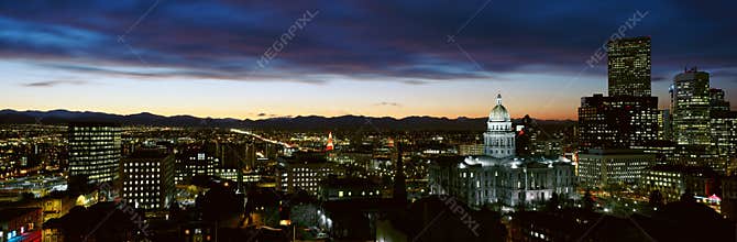 Denver Colorado skyline
