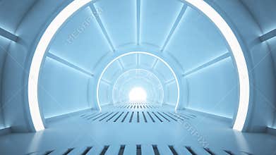 Sci-fi corridor