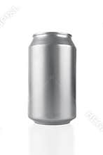 Blank aluminum can