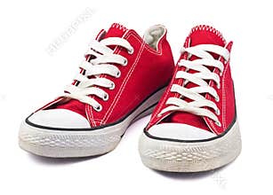 Vintage red shoes