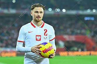 FOOTBALL MATCH POLAND - SWEDEN