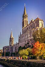 Holy place of pilgrimage Notre Dame de Lourdes