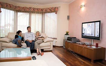 Watching TV