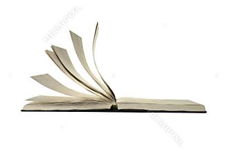 Opened book