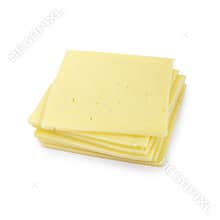 Cheddar cheese slices.