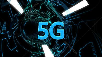 5G broadband connection speed
