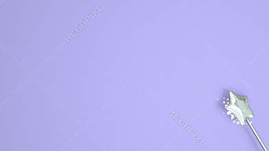 Fantasy animation, magic wand.