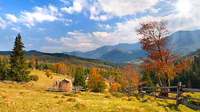 Beautiful autumn landscape i