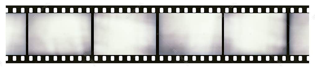 Light-leaked film strip