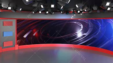 3D Virtual TV Studio News