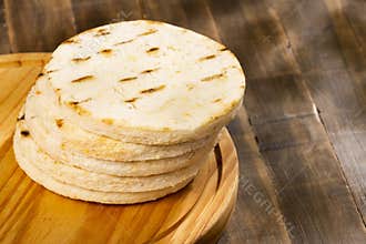 Corn Arepa, Colombian tradition - Colombian Breakfast