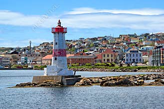 St-Pierre harbour lighthouse