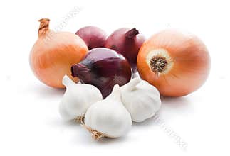 Garlic and onions