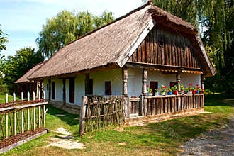 Old village-house in Transdanubia, Hungary