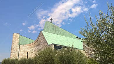 The church of San Giovanni Battista at the gates of Florence is also called the church of the Autostrada del Sole