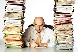 Overworked administrator