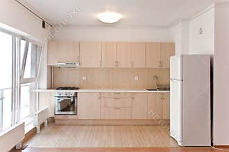 Interior of modern kitchen