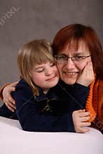 Mother and Daughter Portrait