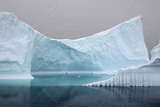 Iceberg in the sea
