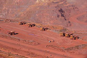 Iron ore mining