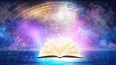 Magic book, Book of life, Akashic records, love spell, fairytale, wish come true