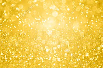 50th anniversary or birthday yellow gold sparkle gala background