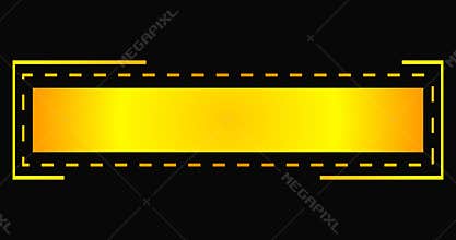 Modern cool-designed color lower third