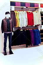 Mens clothing store