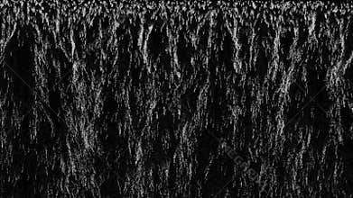 Exploring the intricate patterns of sound waves captured underwater at dawn