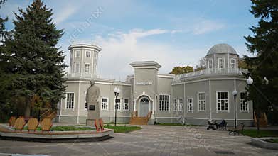 Planetarium Penza, Russia, October 09, 2023. Planetarium and science museum. Planetarium in Penza, appearance