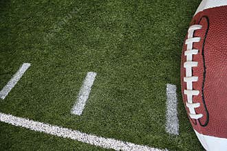 Football and field