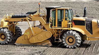 Rotary mixer, stabiliser with operator station, Malaga