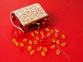 Purse and beads